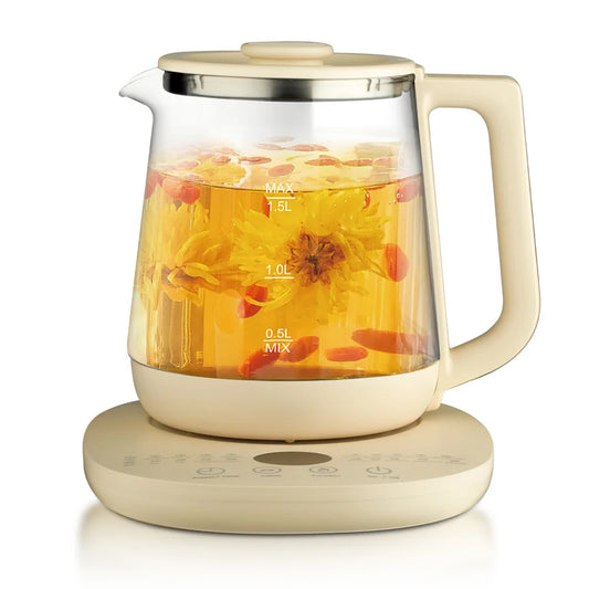SereniKettle 1.5L Electric Glass Health Kettle